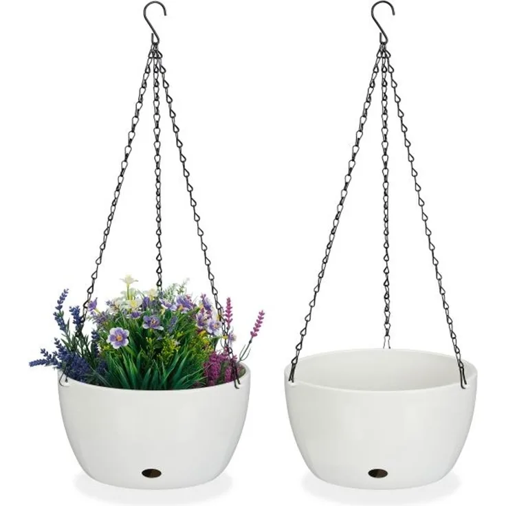 2 Blumenampeln mit Wasserspeicher - XL 10045323