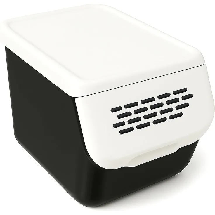 hrb Auffangbehälter Aufbewahrungsbox mit Deckel - Kartoffelbox - Aufbewahrungsbox, (1-tlg)