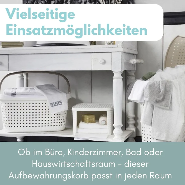 4er Set Aufbewahrungsbox mit Deckel Frontöffnung Schrank Organizer Stapelbox Kleiderschrank Korb mit Deckel Aufbewahrungskorb Aufbewahrung Badezimmer – Bild 5