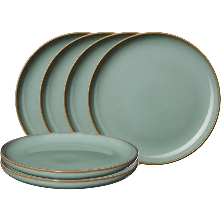 ASA SELECTION Teller-Set SAISONS Dessertteller eucalyptus 21 cm Set6, Steinzeug – Bild 4