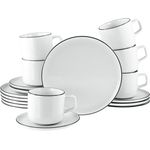Chef Collection Black Line, Kaffeeservice 18-tlg (