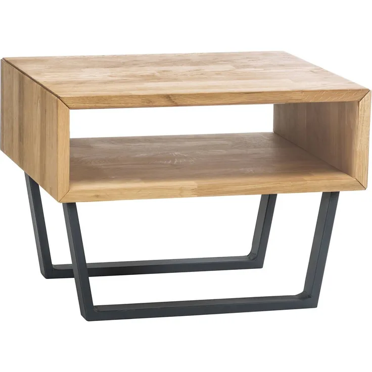 Jose Tische braun Eiche Massivholz 41cm x 50cm x 36cm