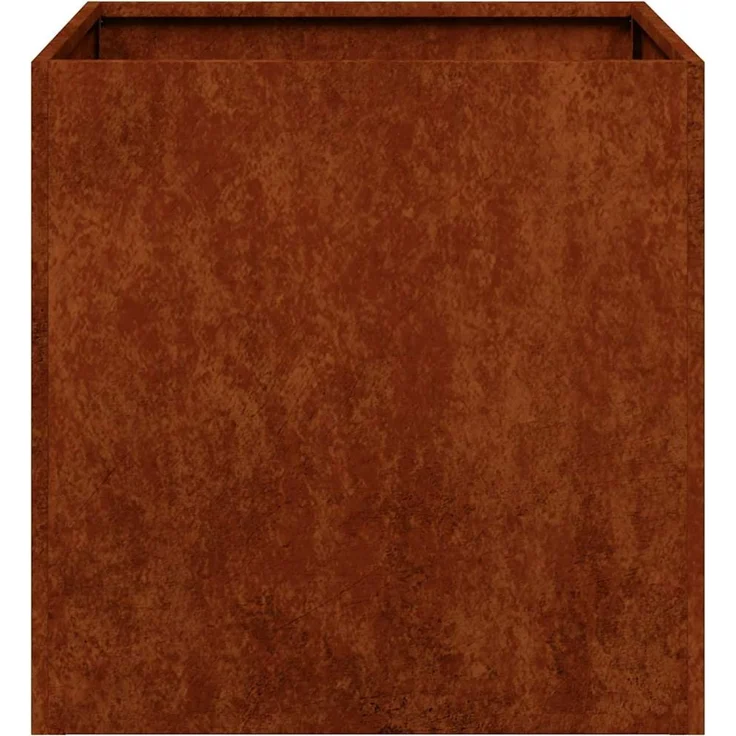 Pflanzkübel, Blumentopf, Hochbeet Rostig 40 x 40 x 40 cm Wetterfester Stahl – Bild 5