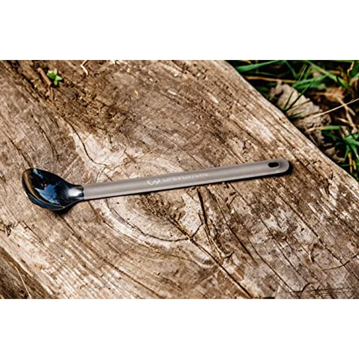 Lifeventure Titanium Löffel mit langem Stiel – Bild 3