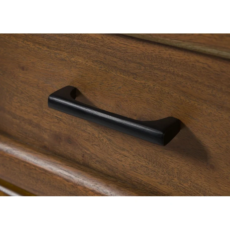 Lowboard Akazie 220x40x50 natur lackiert MADRID #80 – Bild 4