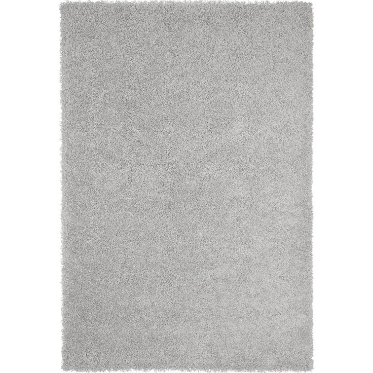 VIMODA Teppich Prime Shaggy Hochflor Einfarbig Grau Weich für Wohnzimmer, Schlafzimmer, küche, Maße:70x250 cm – Bild 6