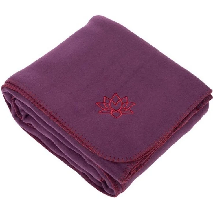 Wohndecke Yogadecke ASANA BLANKET dunkel aubergine, bodhi – Bild 4