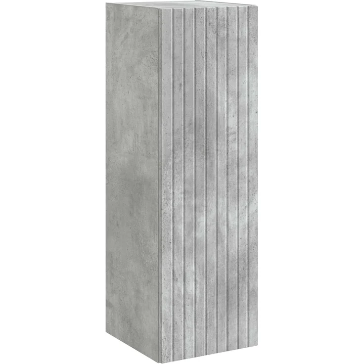 vidaXL Badezimmerschrank-Set 3 stk. Betongrau 33 x 34,5 x 160 cm 3406086 – Bild 4