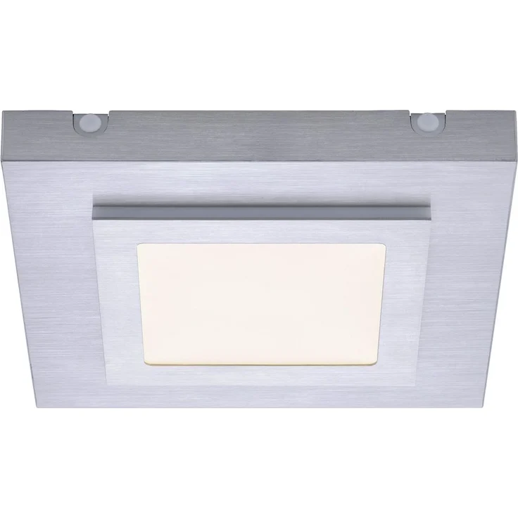 LED Deckenlampe, Aluminium, silber, warmweiß, L 30 cm – Bild 3