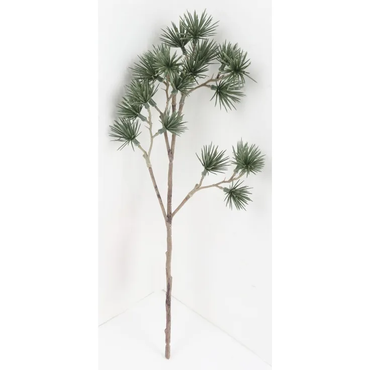 Künstlicher Tannenzweig | Realistische Weihnachtsdeko aus Kunststoff | Immergrüner Zweig für Kränze, Gestecke, Vasen & festliche Arrangements