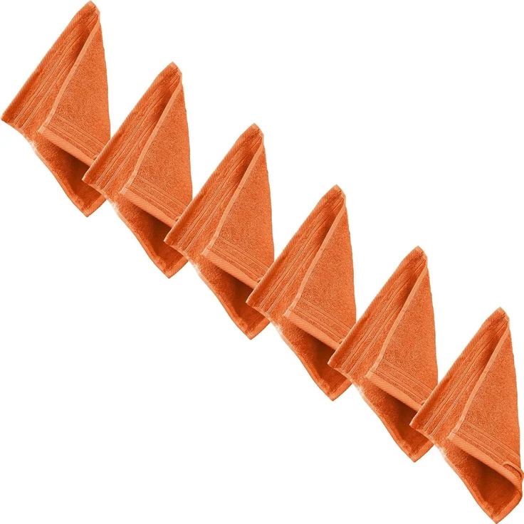 Erwin Müller Seiftuch Seiftuch "Heidelberg" 6er-Pack, Frottier, Walk-Frottier Uni