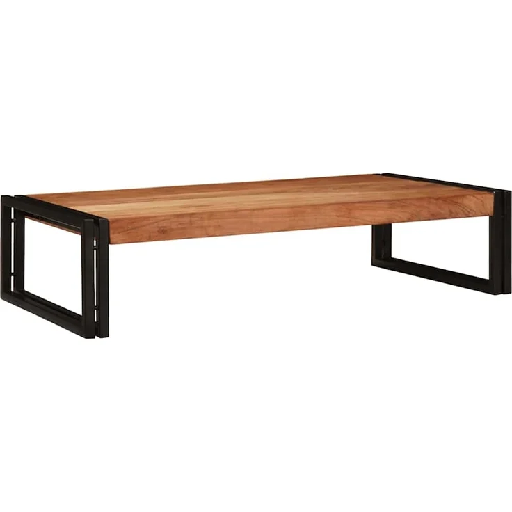 vidaXL Badregal mit Regal Braun 100 x 50 x 23 cm Massivholz Akazie 4102761 – Bild 2