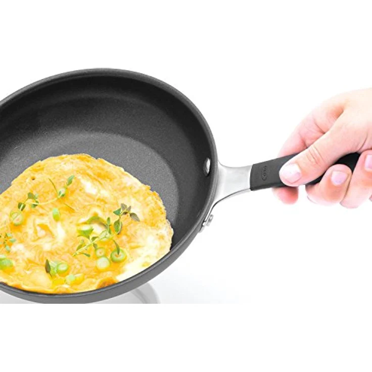 OXO Good Grips Non-Stick 2 piece Frypan Set,Gray,8 and 10 – Bild 5