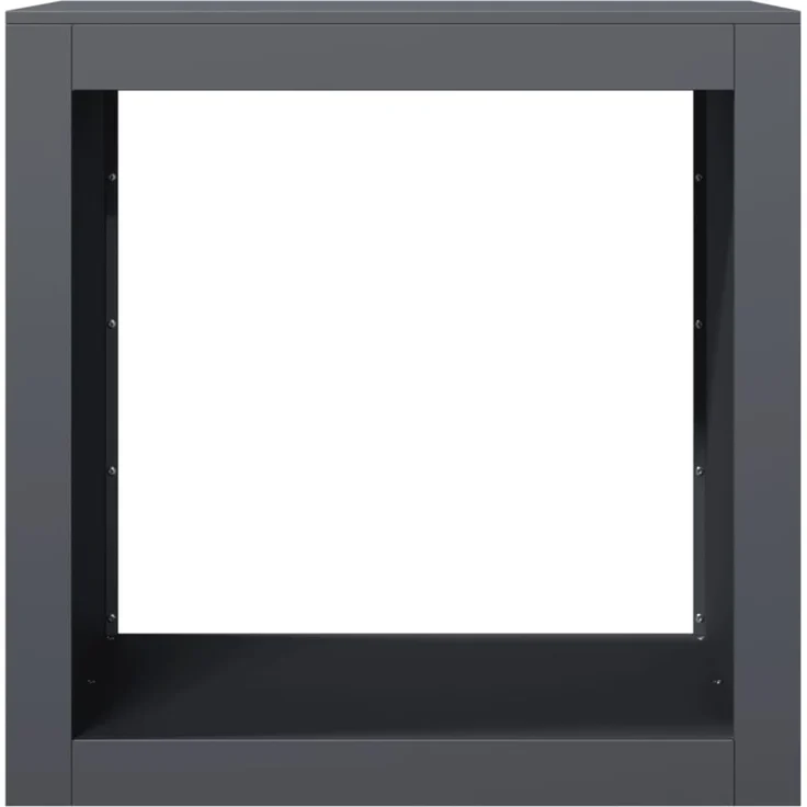 vidaXL Brennholzregal Anthrazit 60x40x60 cm Stahl 851005 – Bild 3