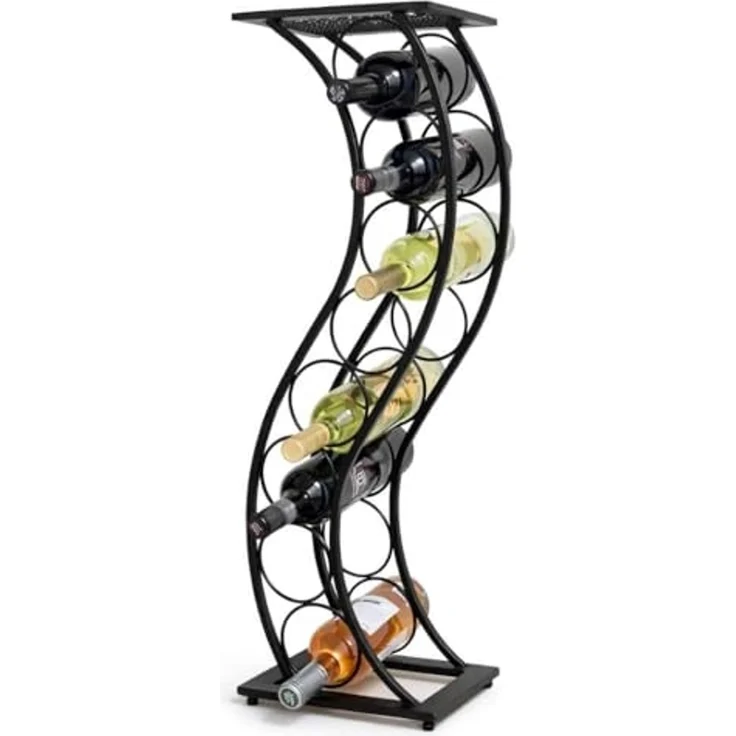 Weinregal Blumensäule Elegance 80cm Flaschenständer Flaschenhalter Blumenständer – Bild 1