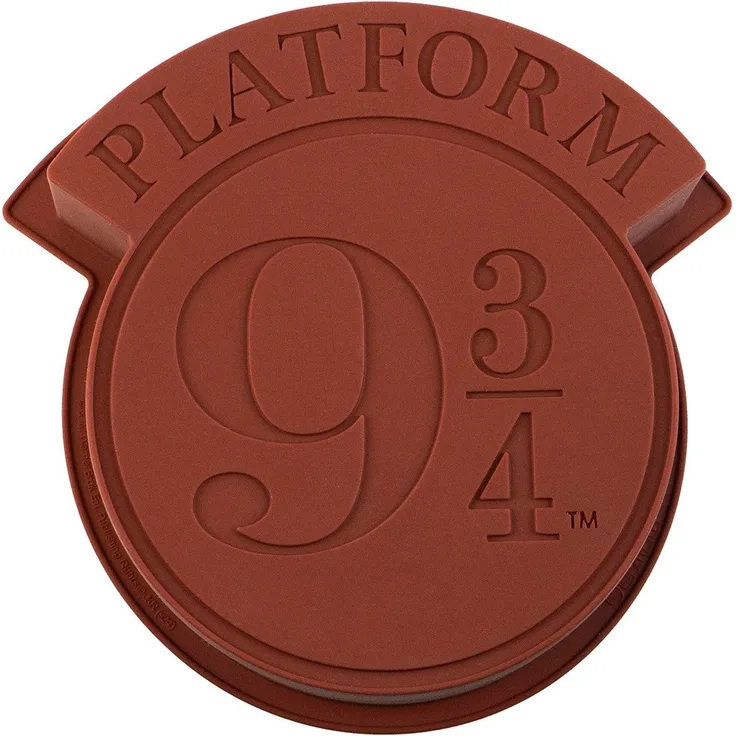 Geda Labels GmbH Backform Harry Potter, (1-tlg), Braun, 23x22.5x6, spülmaschinengeeignet