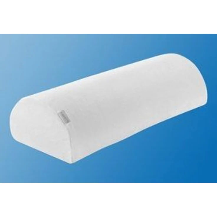 Dormisette Q991 Kniehalbrolle für Rückenschläfer, atmungsaktiv, 50 x 20 x 12 cm, weiss Knierolle – Bild 5