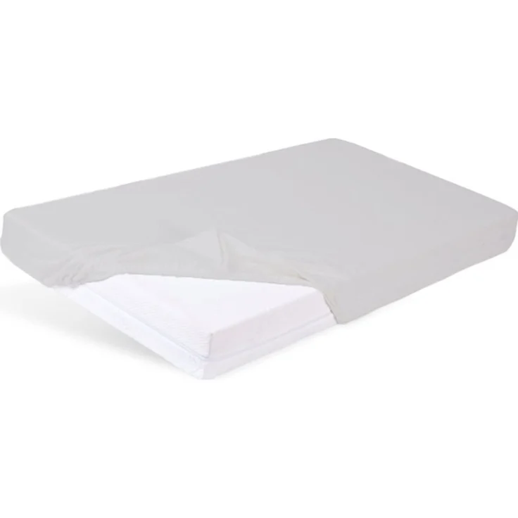 BabyMatex Jersey-Spannbettlaken mit Gummizug fürs Gitterbett 160x80 grau (MT0542)