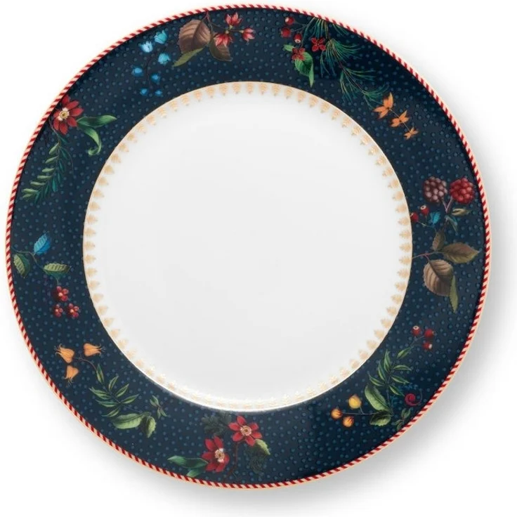 PiP Studio Frühstücksteller Berry Blues Frühstücksteller blau 21cm – Bild 5