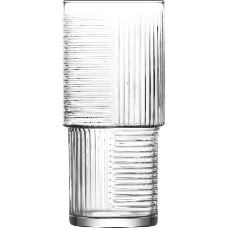 Hermia Concept 'LV-HLN386F' Gläser-Set (6-teilig), Transparent, 7,4 x 7,4 x 16,2 cm, 515 ml – Bild 5