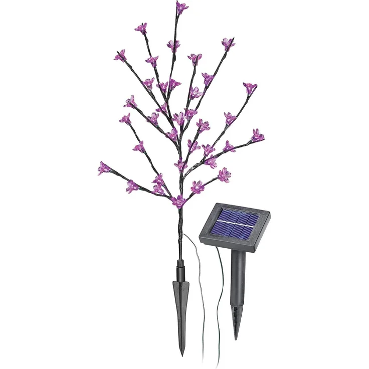 Esotec Solar LED Blütenstrauch pink – Bild 1