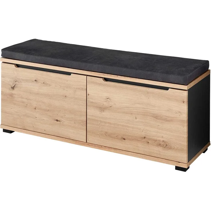 Bank vito Sedeo, Holzwerkstoff, Holzfarben, 120 x 50 x 38 cm