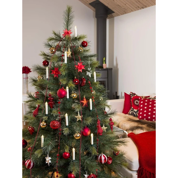 Konstsmide 1915-100 LED-Weihnachtsbeleuchtung für innen warmweiß weiß 5 Stück – Bild 3