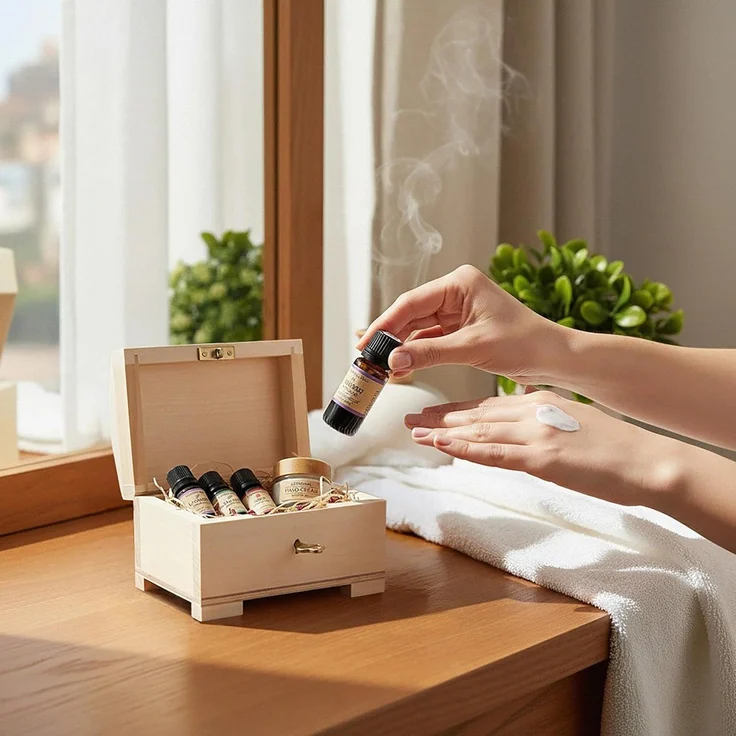 Creative Deco Holzkiste Schatztruhe mit Deckel, Schloss und Schlüssel, Abschließbare Holzbox für Gegenständen, Aufbewahrung und Dekoration – Bild 6