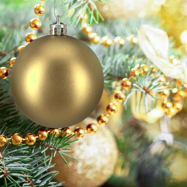 Relaxdays Weihnachtskugeln 100er Set – Bild 2