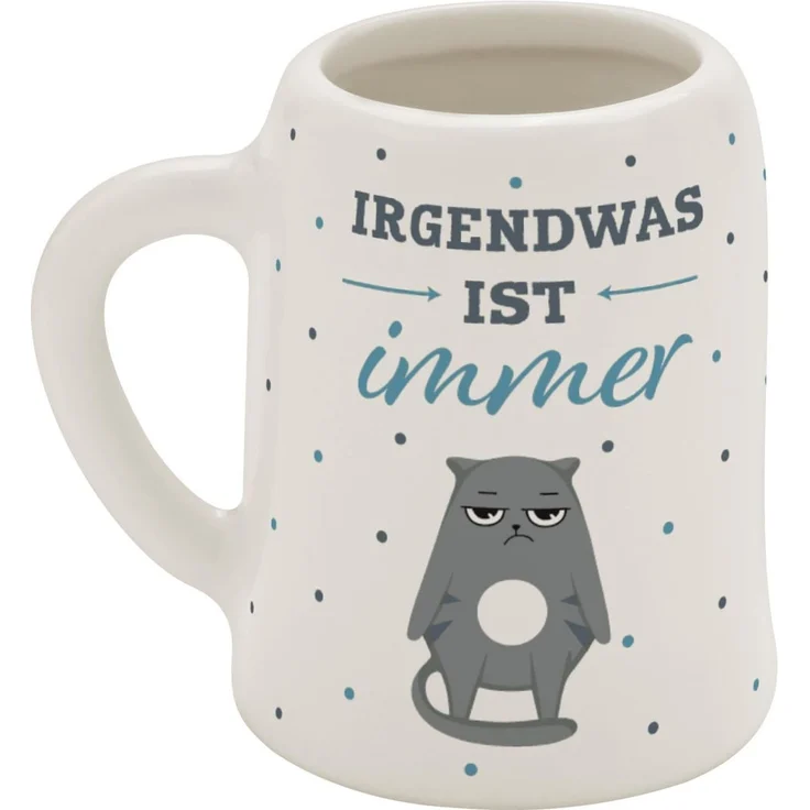 Schnapskrug Schnapsglas Stamper Keramik Sheepworld IMMER 73850 – Bild 2
