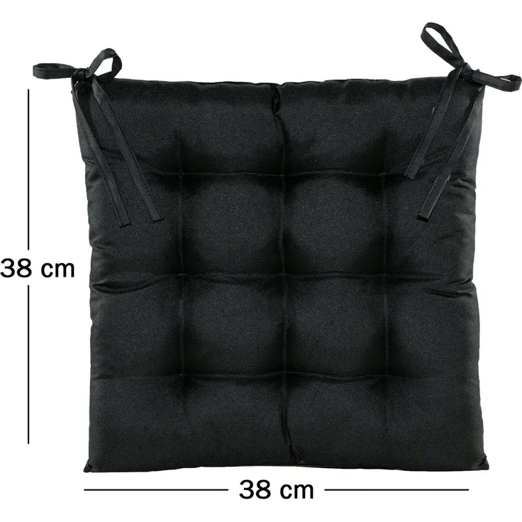 JACK Stuhlkissen JACK Outdoor 38x38cm Sitzkissen Lounge Kissen Sitzkissen Wasserfest, mit Lotus Effekt, robust, strapazierfähig, für Innen & Außen – Bild 2