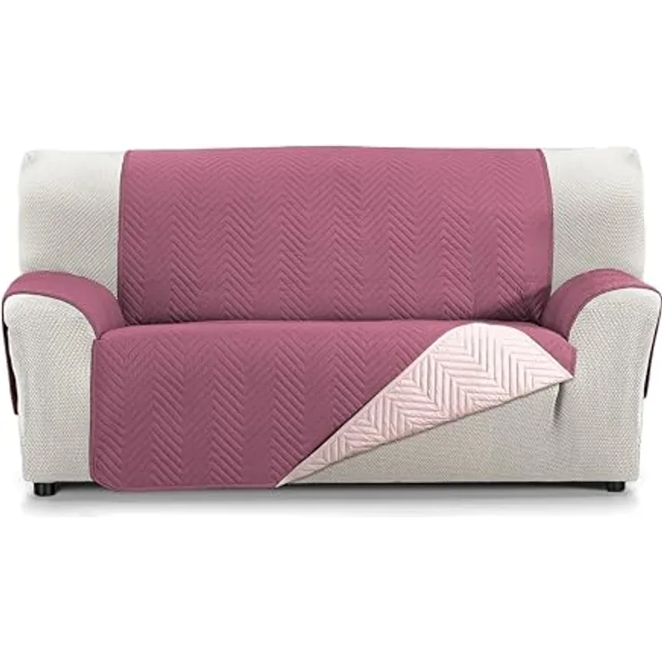Martina Home Milano 4-Sitzer-Sofabezug – Aubergine/Lachs