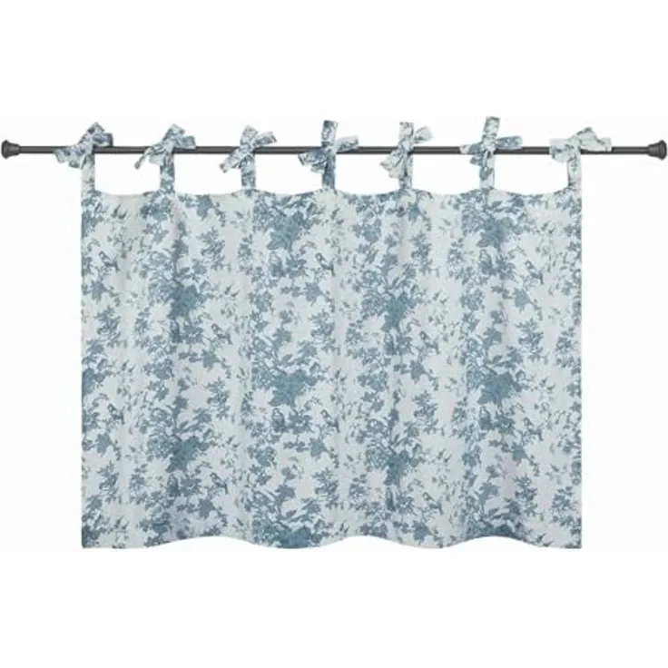 Mirabeau Scheibengardine Scheibengardine Emilie blau/beige