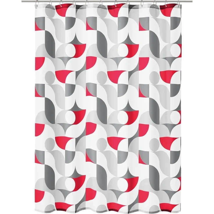 Kleine Wolke Duschvorhang Tess Breite 180 cm (Set) – Bild 1