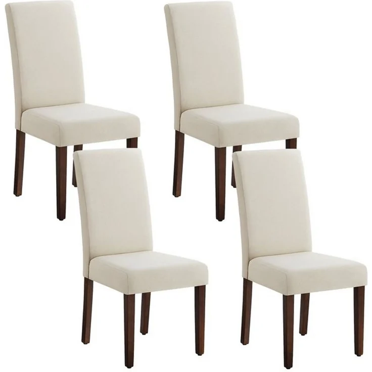 VASAGLE Esszimmerstuhl 2er Set/ 4er Set/ 6er Set Esszimmerstühle, Küchenstuhl (Set, 4 St), Parsons-Stil, 58 x 48 x 99 cm, stuhl bis 120 kg – Bild 4