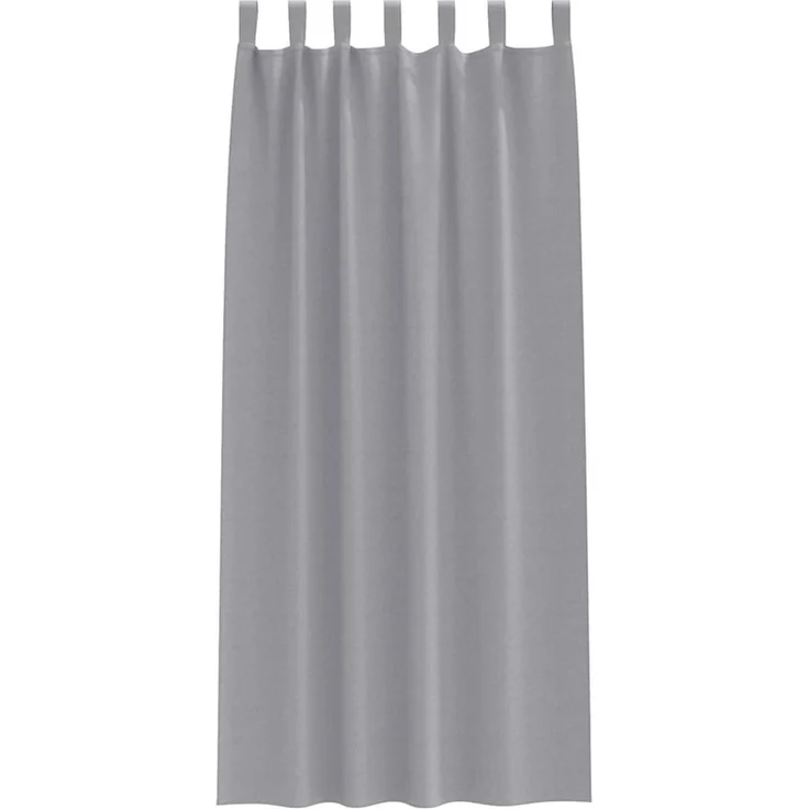 Verdunkelungs-Vorhänge | für Wohnzimmer & Schlafzimmer mit Ringen 2 pcs Hellgrau 260 x 140 cm – Bild 4