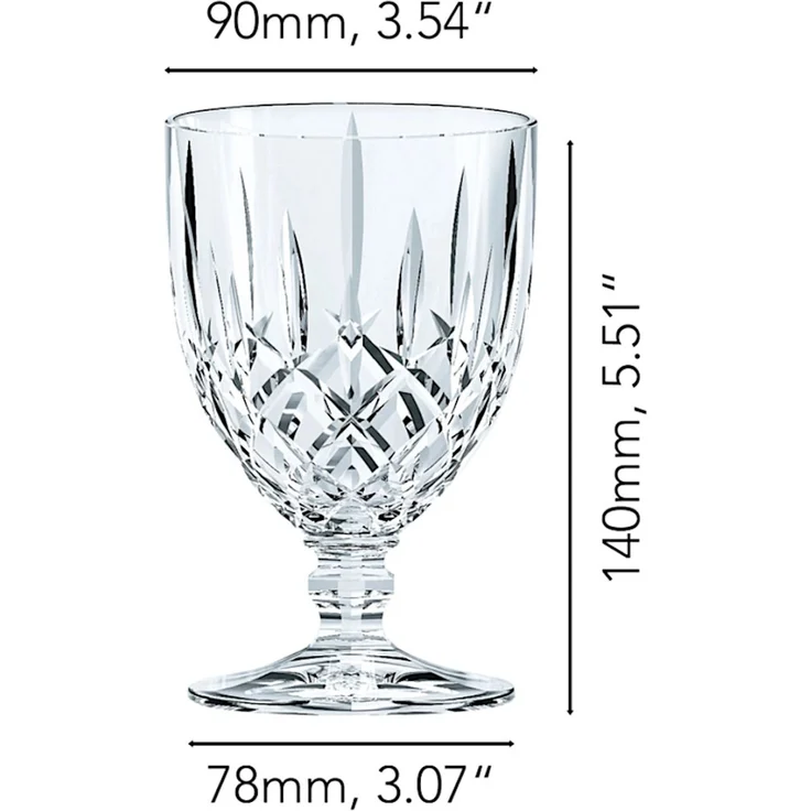 Nachtmann Glas in Kelchform Noblesse 350 ml 4er Set – Bild 2