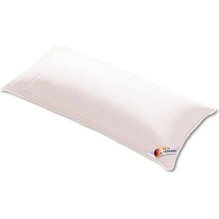 KÜNSEMÜLLER Microfaserkissen Finesse Kopfkissen mit Reißverschluss, Füllung: 100% Polyester (Sensofill), Bezug: 100% Baumwolle, Seitenschläfer, Rückenschläfer, Bauchschläfer, Daunen-Feeling durch modernste Fasertechnologie – Bild 2