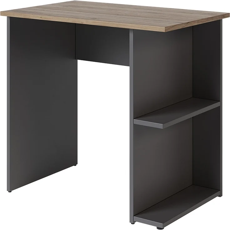 Schreibtisch Simple Anthrazit/Artisan 80 x 50 cm Vicco – Bild 1
