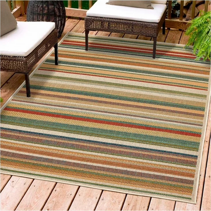 LUXOR living Outdoorteppich DESONAS, Bunt, Kunstfaser, 120 x 170 cm, rechteckig