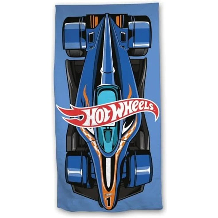 Hot Wheels Strandtuch – Perfekt für Strand, Pool & Bad, 100% Polyester – Bild 4
