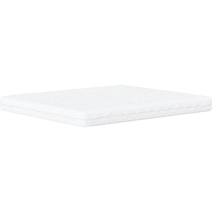 vidaXL Schaumstoffmatratze Weiß 200x210 cm Härtegrad H2 H3 4016637 – Bild 3