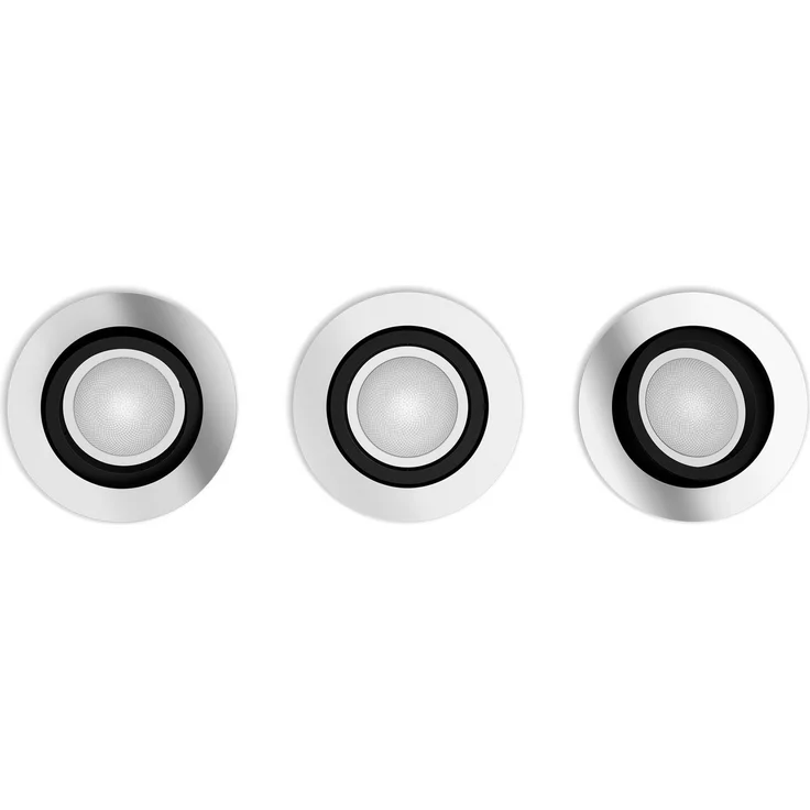 Philips Hue White&Col. Amb. Centura Einbausp 3flg alum 3x4.2W – Bild 3