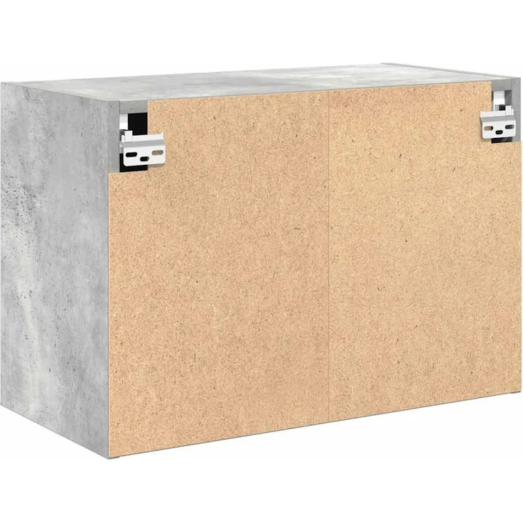 vidaXL Garagen-Wandschrank Betongrau Holzwerkstoff 860649 – Bild 7