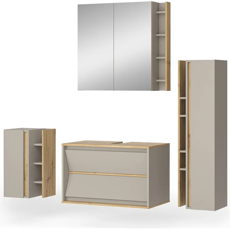 Badmöbel-Set Edelin Cashmere 4-teilig Vicco