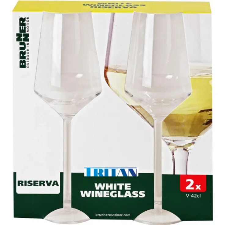 Brunner - Weißweinglas Riserva 2er Set