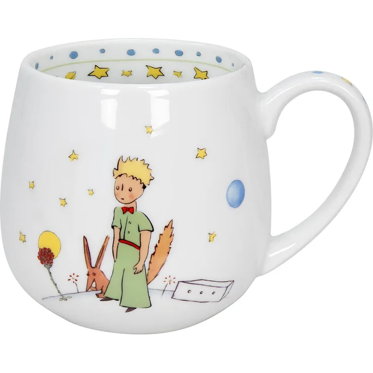 KÖNITZ Kuschelbecher DER KLEINE PRINZ - Geheimnis - 420 ml Porzellan / Motivbecher