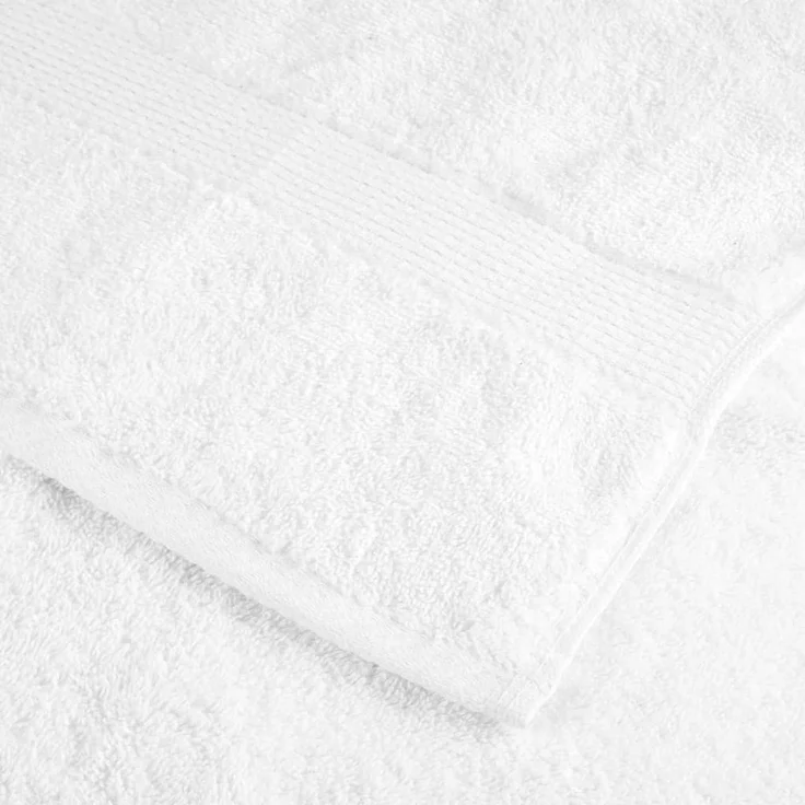 vidaXL Premium-Waschtücher SOLUND 4 Stk. Weiß 30x30 cm 600 g/m² 137117 – Bild 6