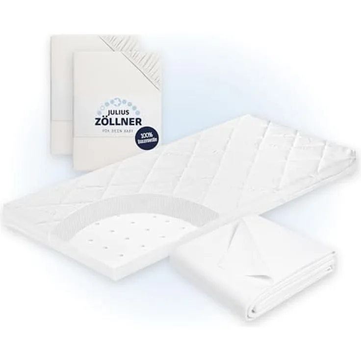 Julius Zöllner Wiegenmatratzen-Set Traumfänger Air 90x40 cm, 4-teilig