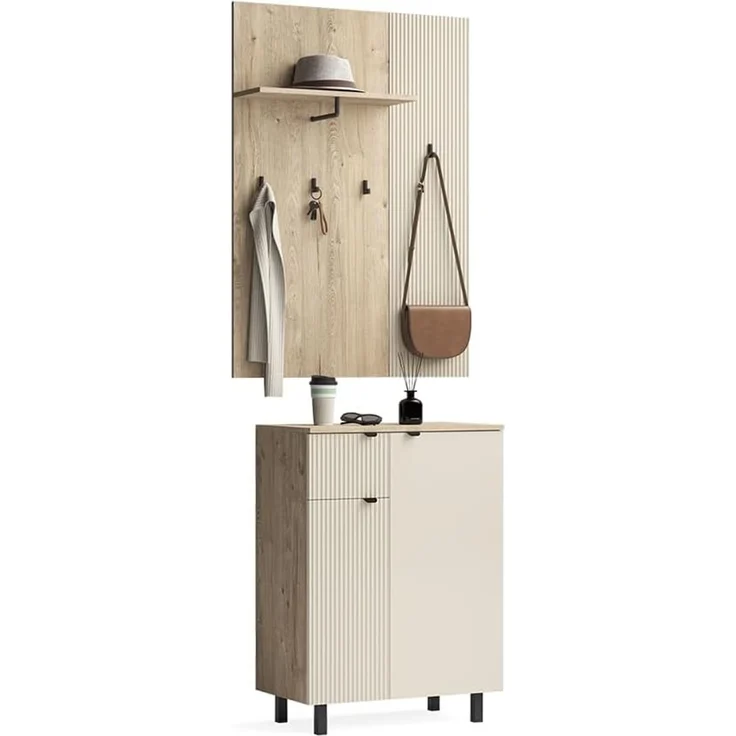 Garderobe Puerto Eiche/Cashmere 2-er Set Vicco – Bild 6